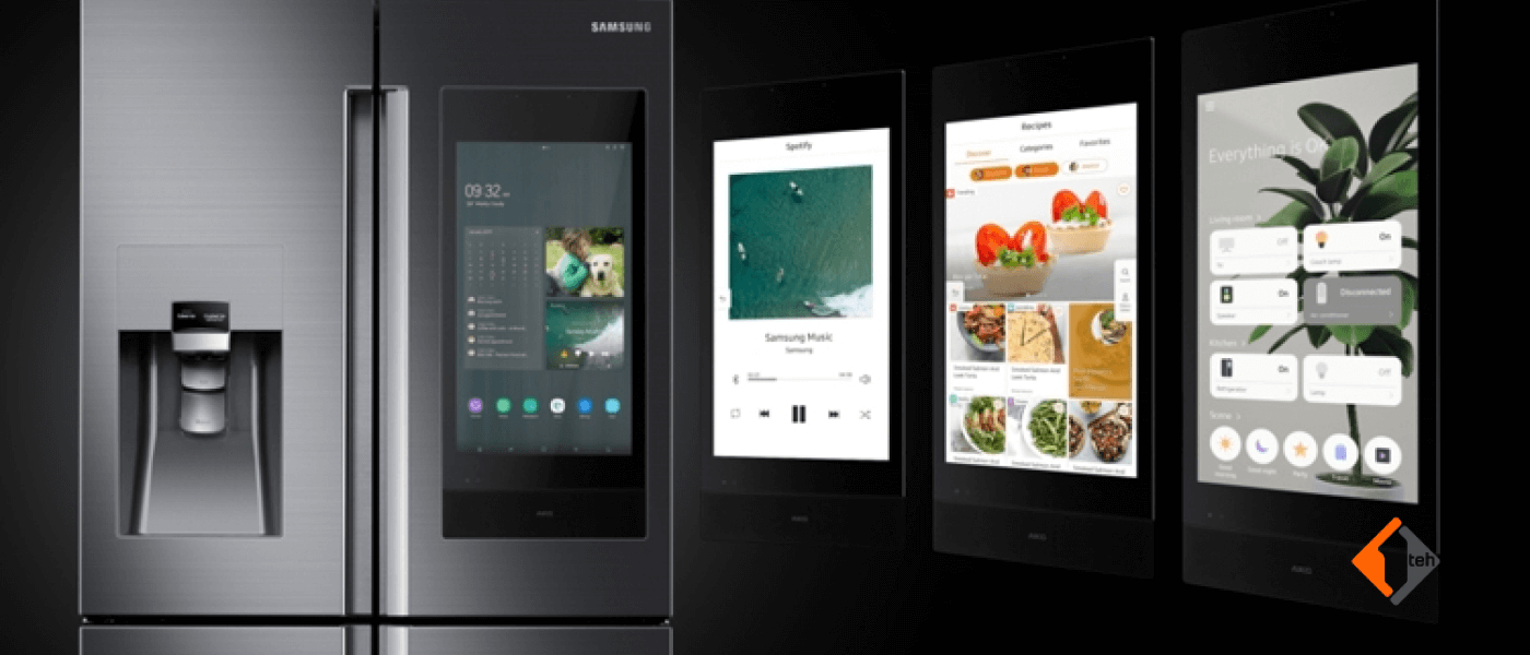 Samsung покажет новый умный холодильник с 21,5-дюймовым экраном
