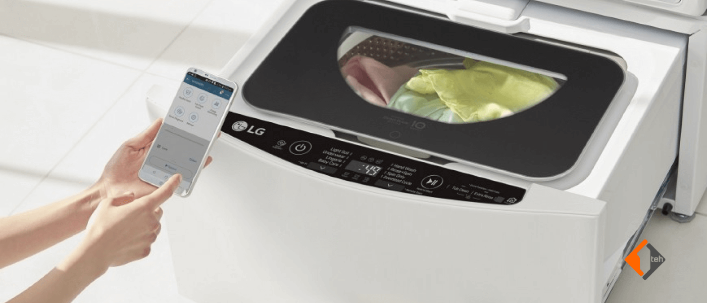 LG выпустила стиральную машину со встроенной стиральной машиной