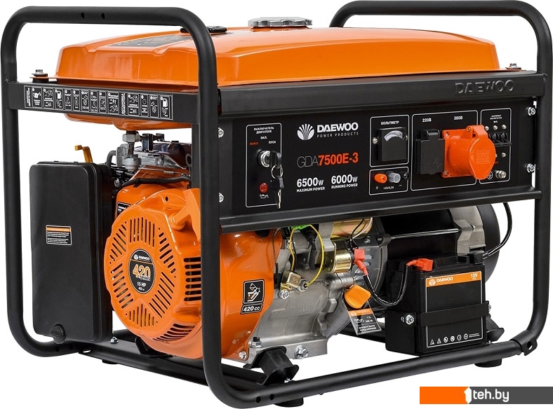  - Генераторы Daewoo Power GDA 7500E-3 - GDA 7500E-3