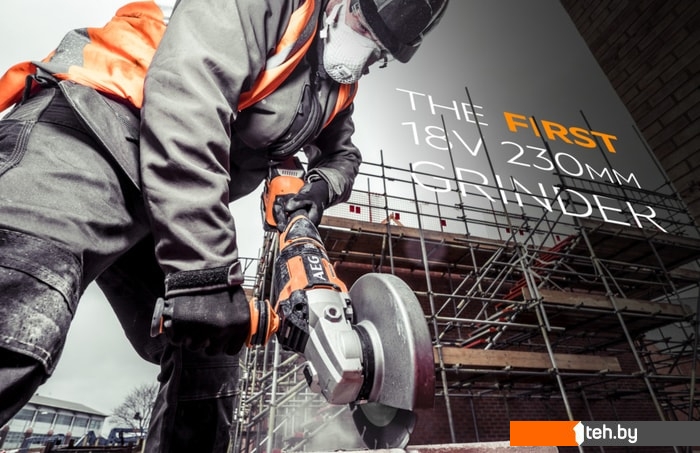 Угловые шлифмашины (болгарки) AEG Powertools BEWS18-230BL-0 (без АКБ) Угловые шлифмашины (болгарки) AEG Powertools BEWS18-230BL-0 (без АКБ)