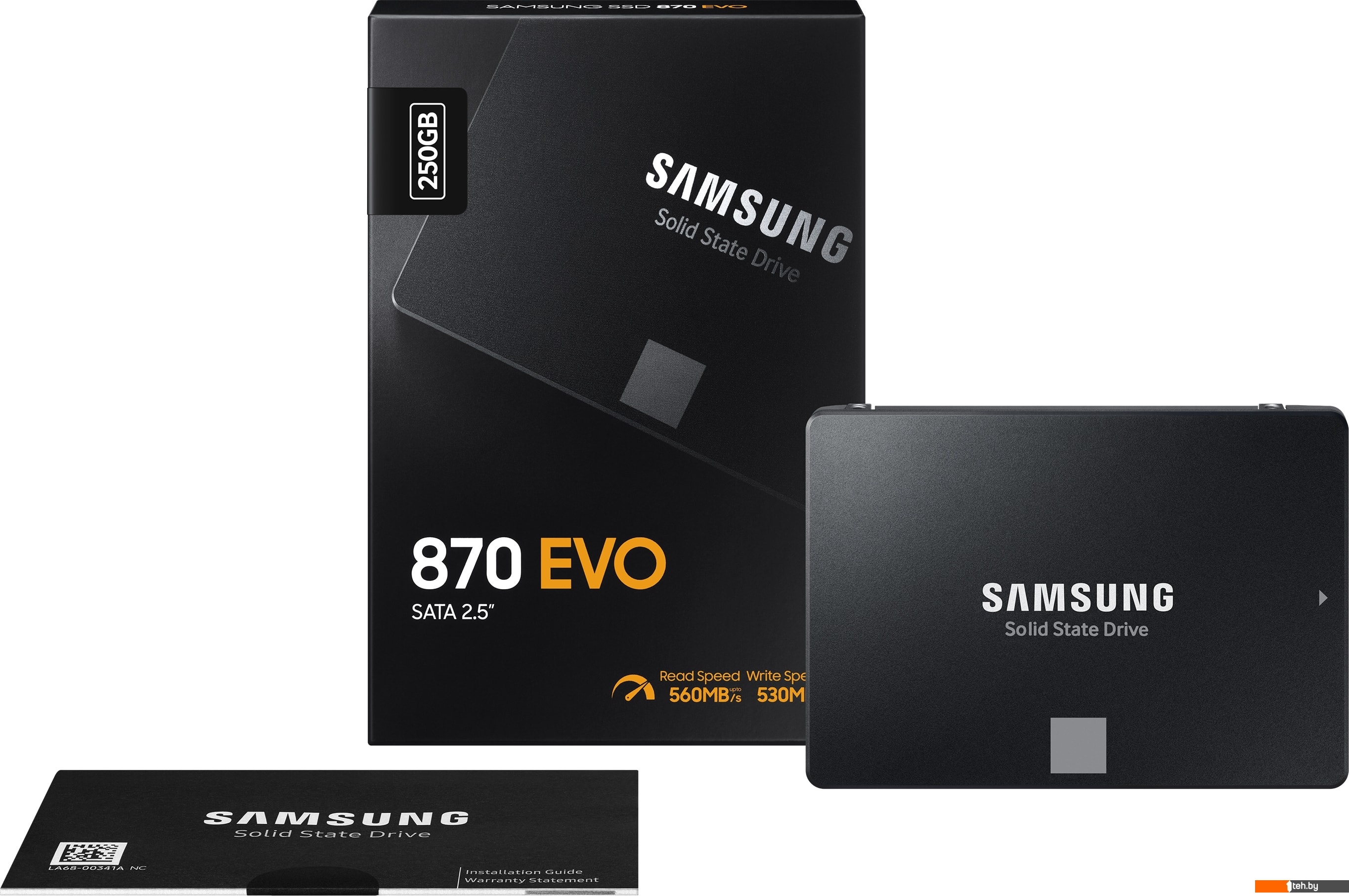 SSD Samsung 870 Evo 250GB MZ-77E250BW