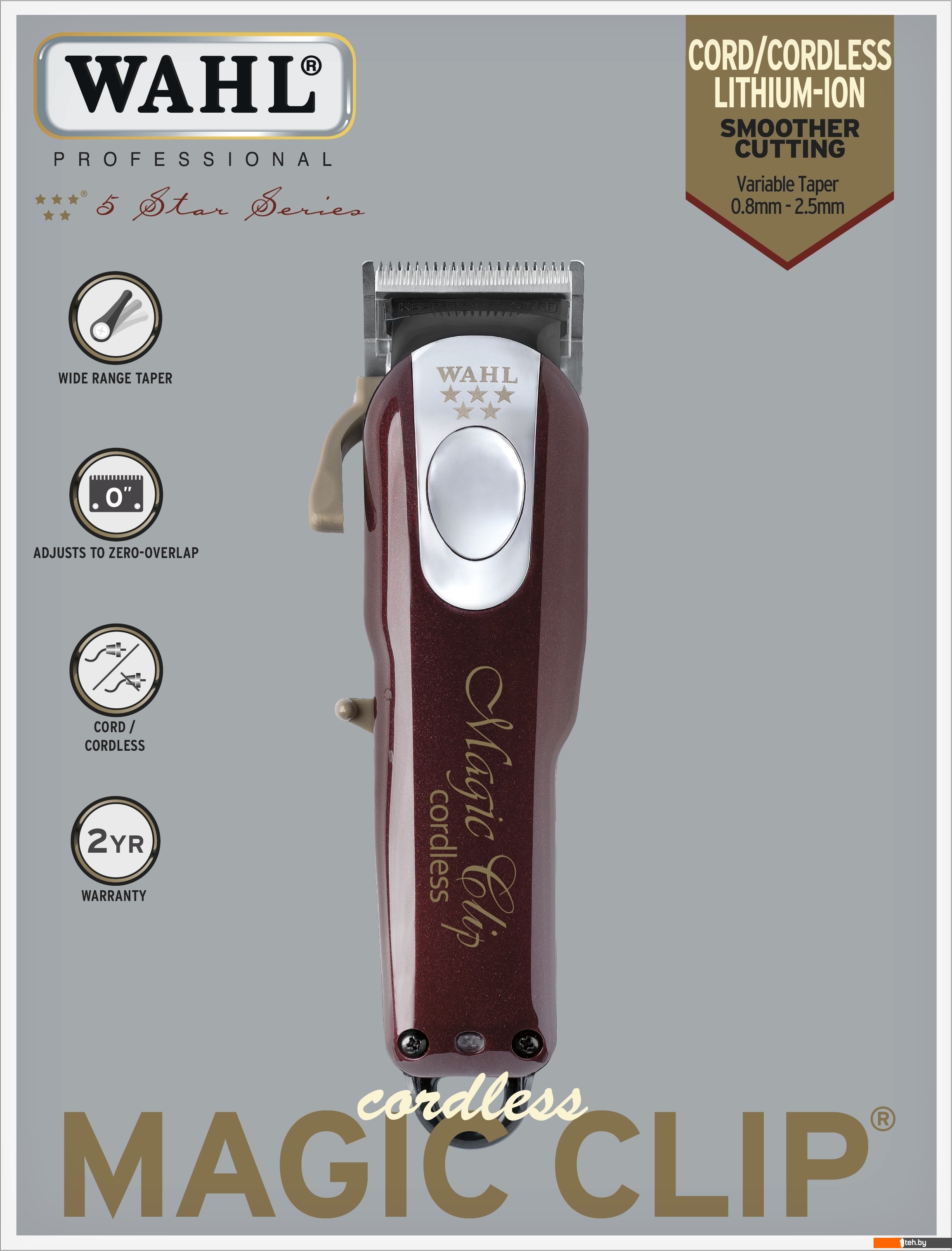 Машинки для стрижки волос Wahl Cordless Magic Clip 8148-2316H