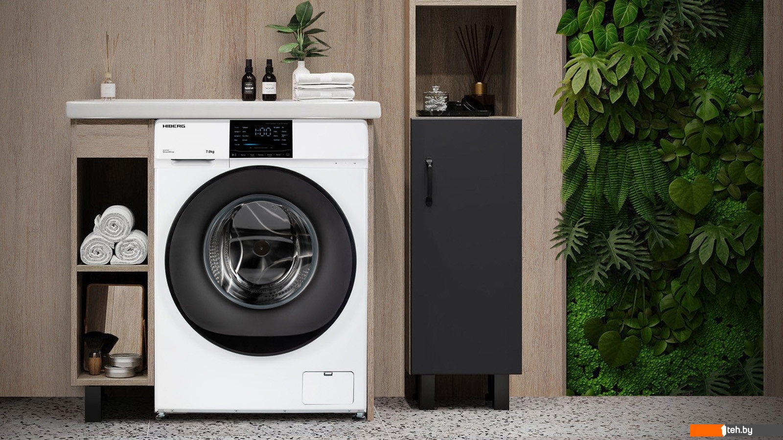  - Стиральная машина Hiberg i-DDQ6 712 W - i-DDQ6 712 W