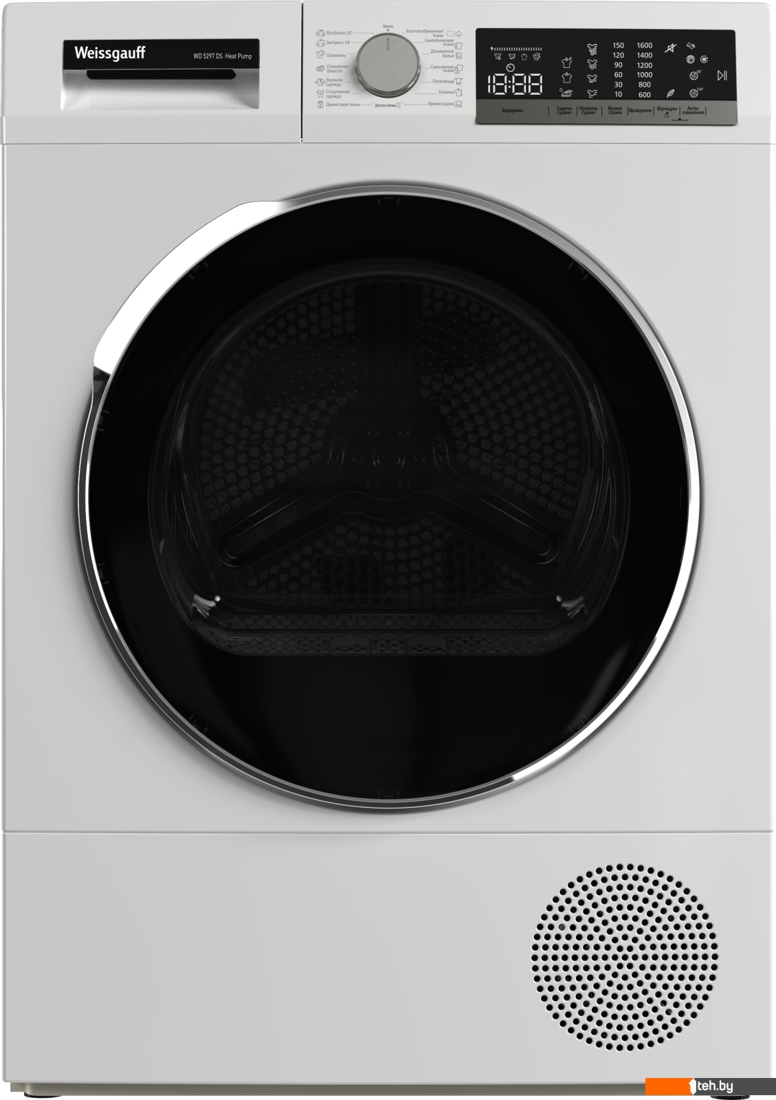  - Стиральная машина Weissgauff WD 5297 DS Heat Pump - WD 5297 DS Heat Pump