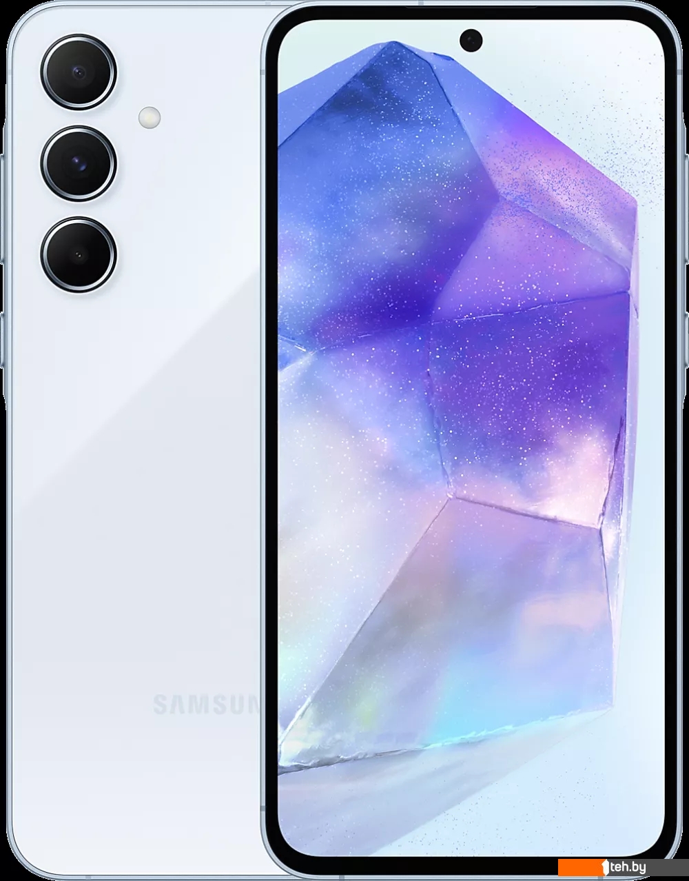  - Мобильные телефоны Samsung Galaxy A55 SM-A556E 8GB/128GB (голубой) - Galaxy A55 SM-A556E 8GB/128GB (голубой)