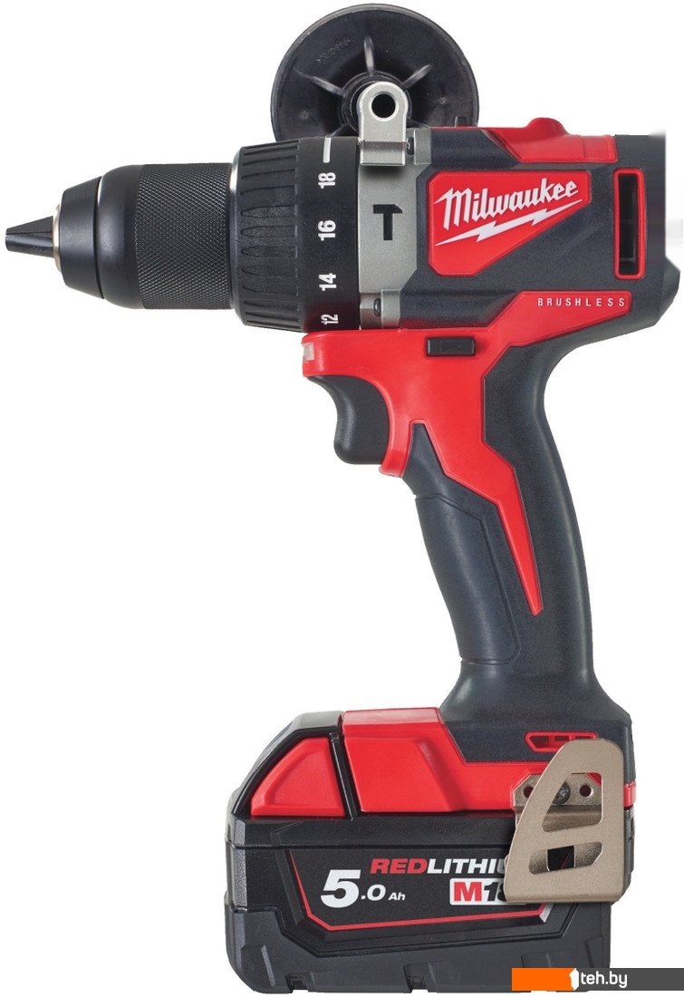  - Шуруповерты, гайковерты, электроотвертки Milwaukee M18 BLPD2-502X 4933464517 (с 2-мя АКБ 5 Ач, кейс) - M18 BLPD2-502X 4933464517 (с 2-мя АКБ 5 Ач, кейс)