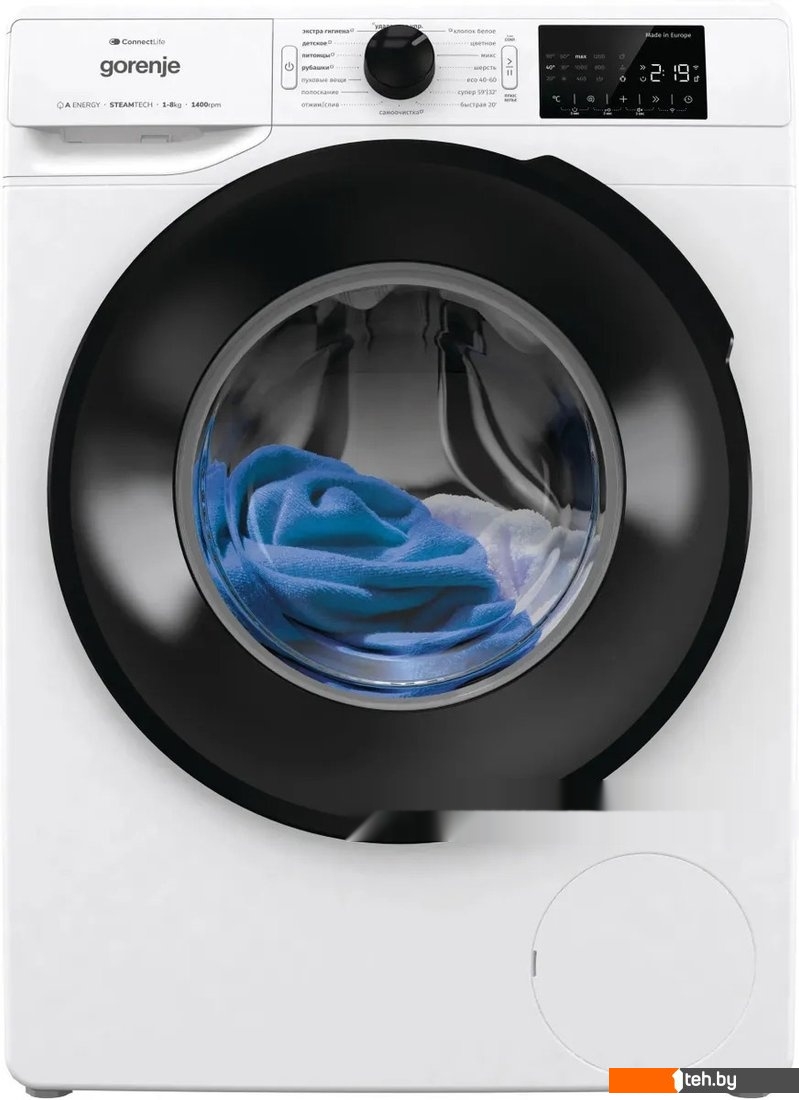  - Стиральная машина Gorenje WGPNEI84A1SW - WGPNEI84A1SW