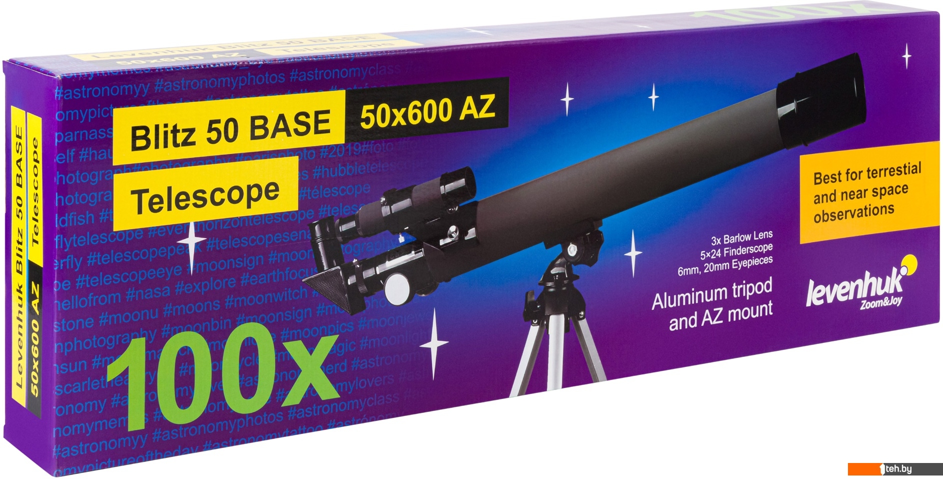 Телескопы Levenhuk Blitz 50 Base