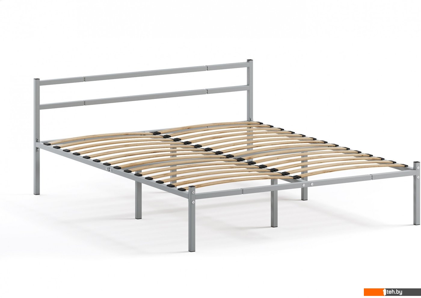 Кровати Домаклево Лофт 140x200 (серый)