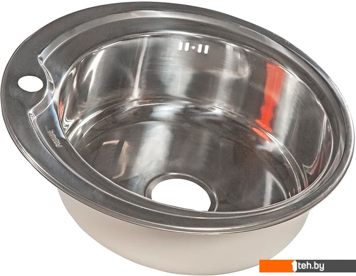  - Кухонные мойки Premial PL 510 (полированная, 0.8 мм) - PL 510 (полированная, 0.8 мм)