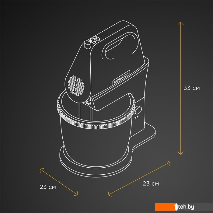 Ручные миксеры Kenwood HMP32.A0WH