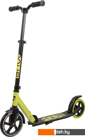  - Самокаты Novatrack Polis 200 Pro 200.POLIS.LM20 (черный/лайм) - Polis 200 Pro 200.POLIS.LM20 (черный/лайм)