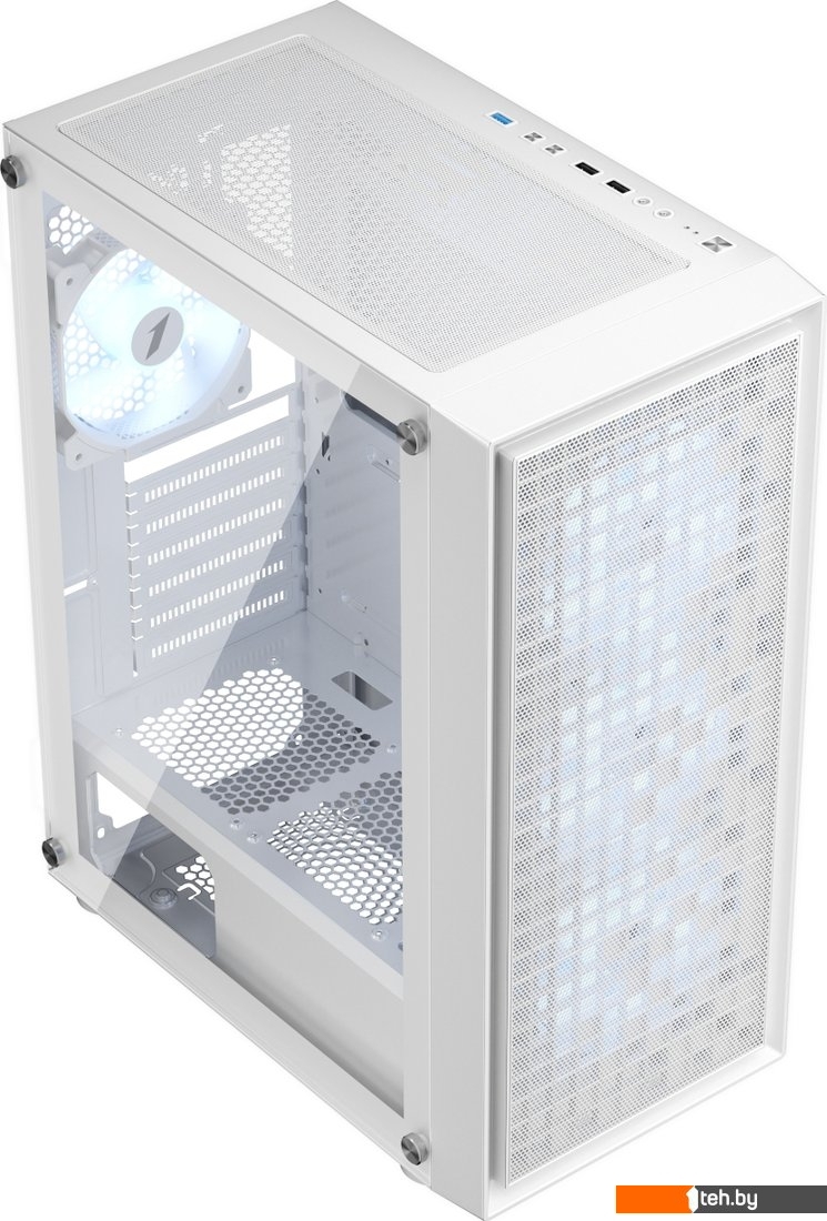 Корпуса 1stPlayer GO6 GO6-WH-4FS7-W (белый)