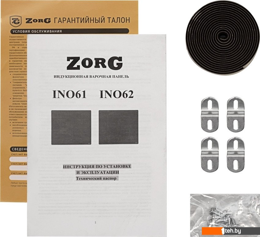 Варочные панели Zorg INO62 gray Варочные панели Zorg INO62 gray