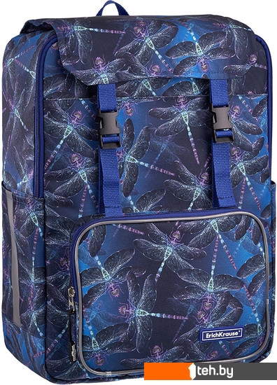  - Рюкзаки Erich Krause ActiveLine Vintage 18L Neon Dragonflies - ActiveLine Vintage 18L Neon Dragonflies