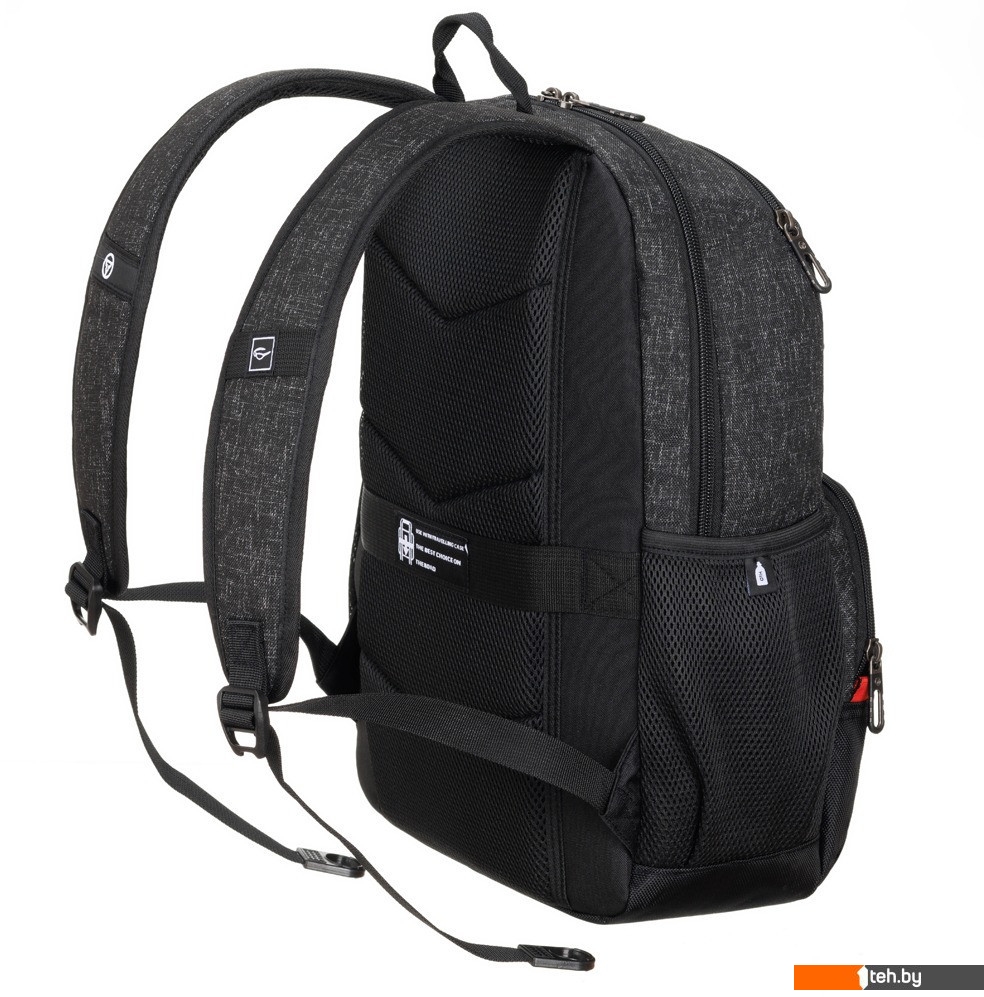 Рюкзаки Torber Xplor T9563 (черный/серый)