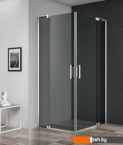  - Душевые кабины Cezares SLIDER-A-2-80/90-GRIGIO-Cr - SLIDER-A-2-80/90-GRIGIO-Cr