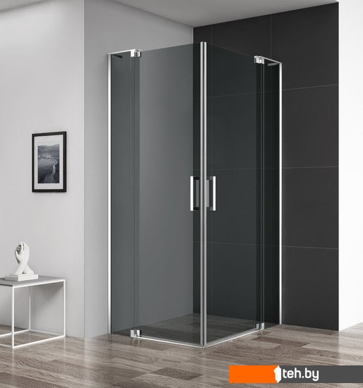  - Душевые кабины Cezares SLIDER-AH-2-80/90-100/110-GRIGIO-Cr - SLIDER-AH-2-80/90-100/110-GRIGIO-Cr