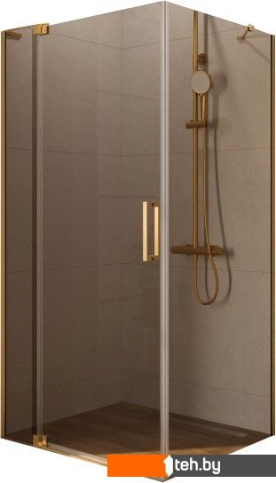  - Душевые кабины Cezares SLIDER-AH-1-100-100/110-BR-BORO - SLIDER-AH-1-100-100/110-BR-BORO