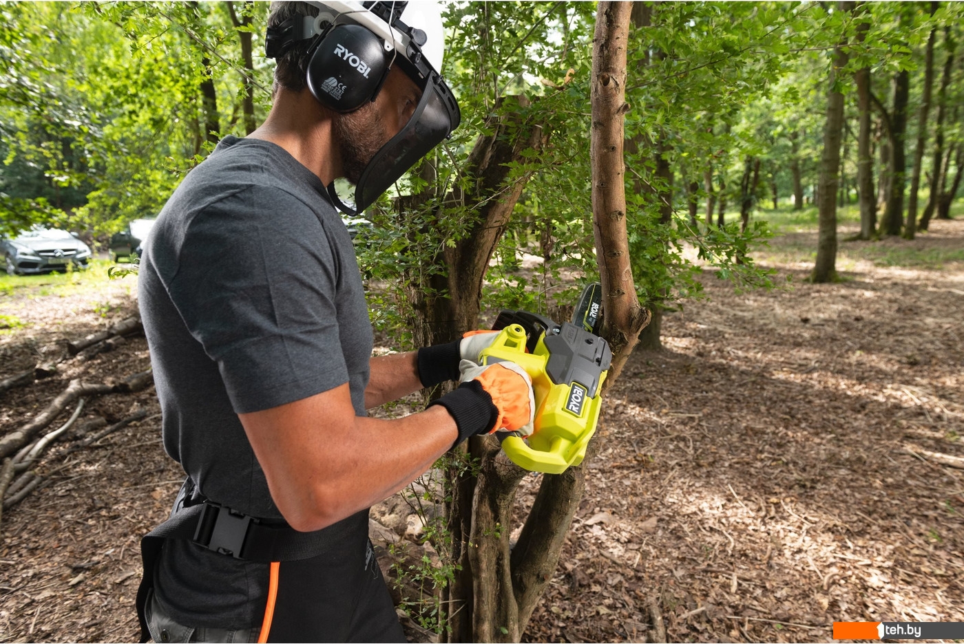 Цепные электро- и бензопилы RYOBI RY18CS20A-125 5133005415 (с 1-им АКБ 2.5 Ач) Цепные электро- и бензопилы RYOBI RY18CS20A-125 5133005415 (с 1-им АКБ 2.5 Ач)