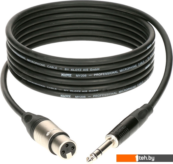  - Кабели, адаптеры, разветвители Klotz M1FS1K0100 (1 м, черный) - M1FS1K0100 (1 м, черный)