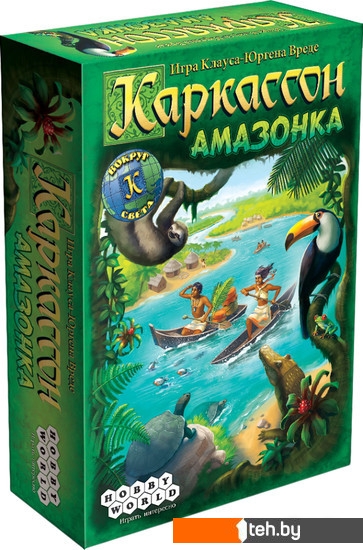  - Настольные игры Мир Хобби Каркассон. Амазонка - Каркассон. Амазонка