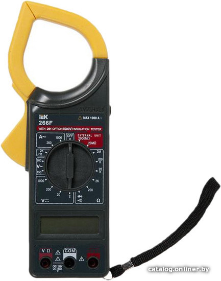  - Мультиметры, токовые клещи, индикаторные отвертки IEK Expert 266F - Expert 266F