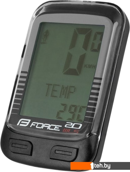  - Велокомпьютеры Force WLS 20 (черный) - WLS 20 (черный)