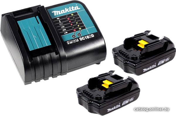 - Аккумуляторы и зарядные устройства для инструмента Makita BL1815N + DC18SD (18В/1.5 а*ч + 7.2-18В) - BL1815N + DC18SD (18В/1.5 а*ч + 7.2-18В)