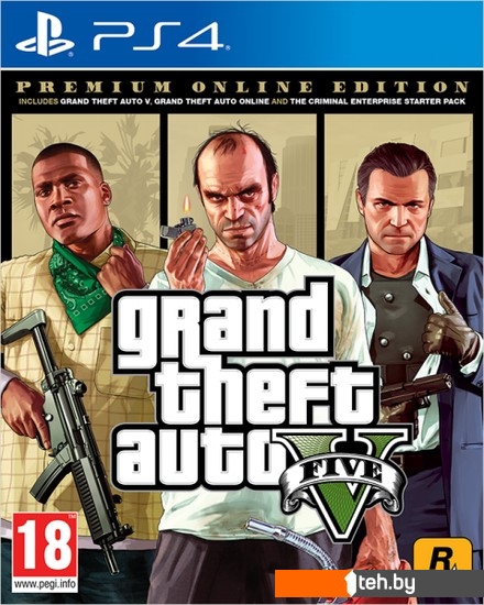  - Игры для приставок PlayStation 4 Grand Theft Auto V. Premium Online Edition - Grand Theft Auto V. Premium Online Edition