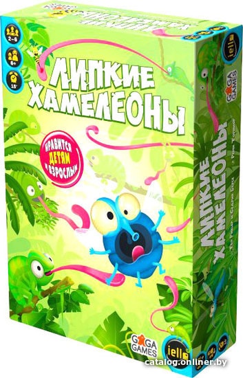  - Настольные игры GaGa Games Липкие Хамелеоны - Липкие Хамелеоны