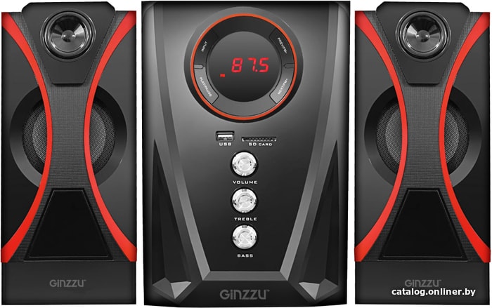  - Мультимедиа акустика Ginzzu GM-407 - GM-407