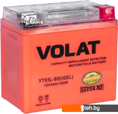  - Мотоциклетные аккумуляторы VOLAT YTZ7S-BS(iGEL) (6 А·ч) - YTZ7S-BS(iGEL) (6 А·ч)