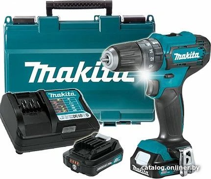  - Электродрели и дрели-шуруповерты Makita HP333DWAE (с 2-мя АКБ, кейс) - HP333DWAE (с 2-мя АКБ, кейс)