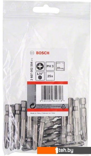  - Наборы инструментов Bosch 2607002504 (25 предметов) - 2607002504 (25 предметов)
