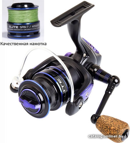  - Рыболовные катушки Salmo Elite Spin 7 4000FD - Elite Spin 7 4000FD