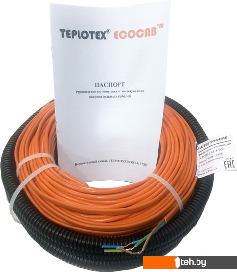  - Теплые полы Teplotex EcoCab 14w-80.0m/1200w - EcoCab 14w-80.0m/1200w