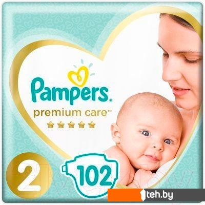  - Детские подгузники Pampers Premium Care 2 (102 шт) - Premium Care 2 (102 шт)