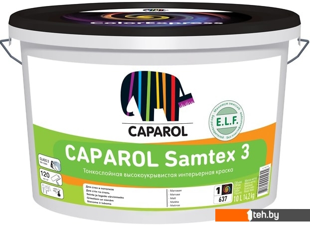  - Краски и эмали Caparol Samtex 3 (база 3, 10 л) - Samtex 3 (база 3, 10 л)