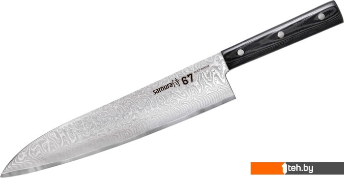  - Кухонные ножи, ножницы, овощечистки, точилки Samura 67 Damascus SD67-0087M - 67 Damascus SD67-0087M