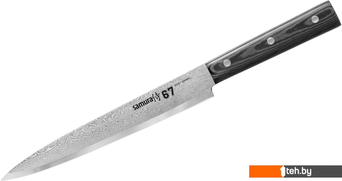  - Кухонные ножи, ножницы, овощечистки, точилки Samura 67 Damascus SD67-0045M/Y - 67 Damascus SD67-0045M/Y