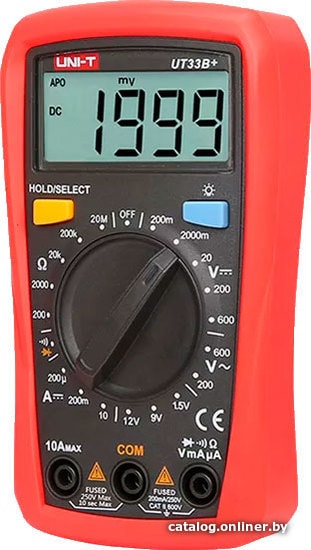  - Мультиметры, токовые клещи, индикаторные отвертки UNI-T UT33B+ - UT33B+