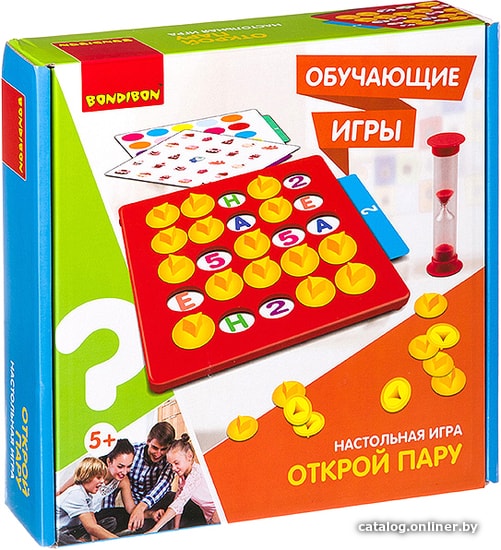 - Развивающие игрушки Bondibon Открой пару ВВ3155 - Открой пару ВВ3155