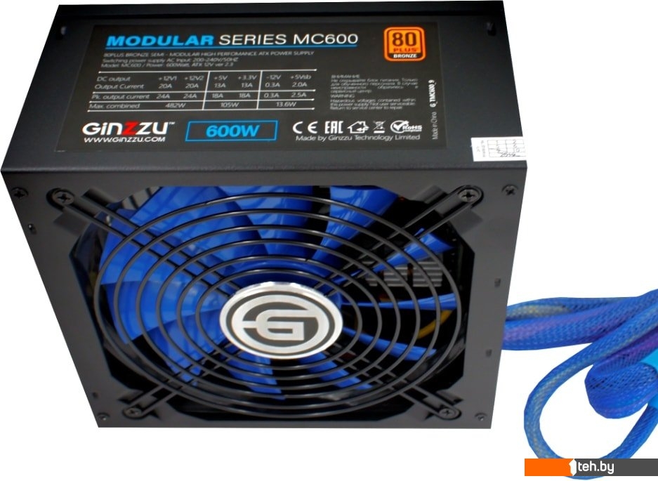  - Блоки питания Ginzzu MC600 - MC600