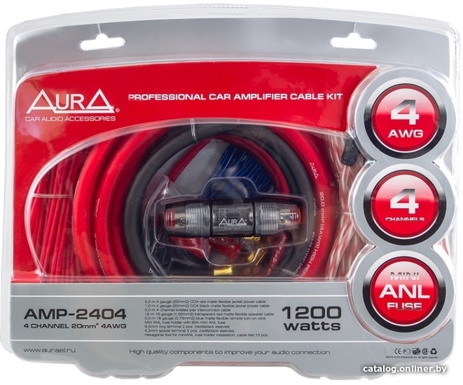  - Кабели, адаптеры, разветвители Aura AMP-2404 - AMP-2404