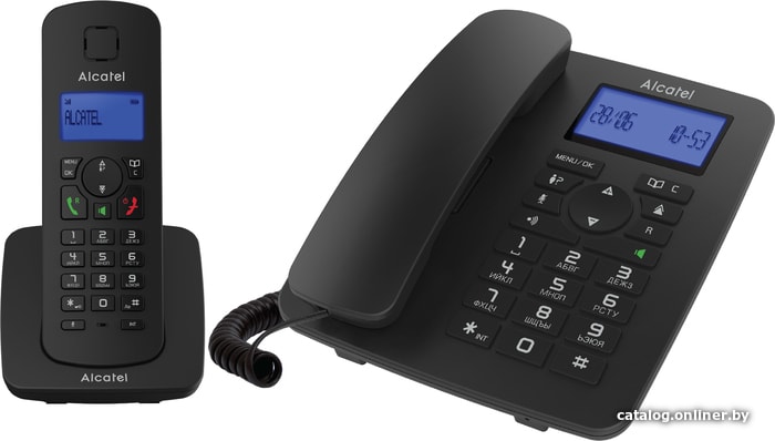  - Радиотелефоны DECT Alcatel M350 Combo (черный) - M350 Combo (черный)