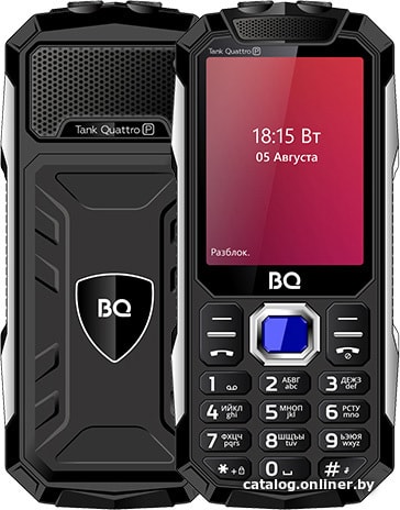  - Мобильные телефоны BQ BQ-2817 Tank Quattro Power (черный) - BQ-2817 Tank Quattro Power (черный)