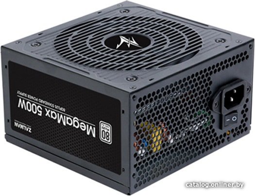  - Блоки питания Zalman MegaMax TXll 500W ZM500-TXII - MegaMax TXll 500W ZM500-TXII