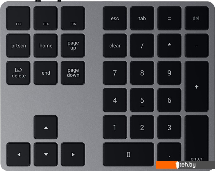  - Клавиатуры Satechi Bluetooth Extended Keypad (серый космос) - Bluetooth Extended Keypad (серый космос)