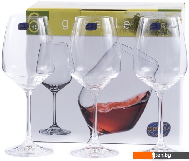  - Стаканы, бокалы, рюмки Bohemia Crystal Giselle 40753/455 - Giselle 40753/455